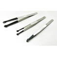 thumbnail image 3 of Tweezers Set of 3 for Beads & Pearls Bead Work Holding Tips Rubber Epoxy Fiber, 3 of 5