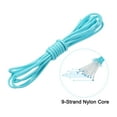thumbnail image 3 of Uxcell Reflective Guyline Camping Paracord 4mm Nylon Tent Cord Guyline Rope Light Blue 10 Feet, 3 of 6