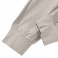 thumbnail image 6 of Avtoify Men's Casual Fashionable Washed Solid Color Drawstring Elastic Waist Pocket Zipper Mens Shorts Pants, 6 of 8
