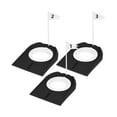 thumbnail image 2 of S SERENABLE 3Pcs Golf Putting Cups Portable W/ Flag Practice Hole for Lawn Backyard Yard, 2 of 9