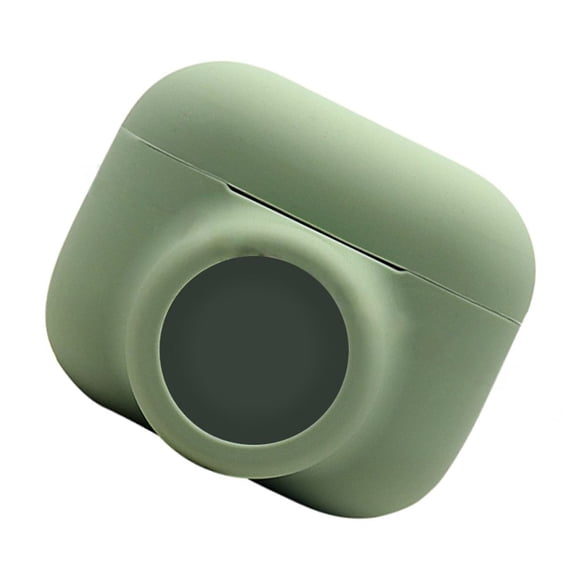 Inteprter Funda protectora para auriculares a prueba de golpes, resistente al agua, ligera, antipérdida, carcasa protectora para localizador, Electrónica Verde