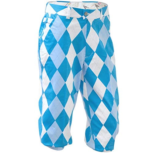 Royal & Awesome Men's Golf Knickers, Old Tom's, 34" Waist-86 cm