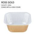 thumbnail image 2 of CEHVOM Foil Cupcake Cups Square Lid Cupcake Cups, Mini Cupcake Cups Kitchen Baking Cups 100 PCS Clearance, 2 of 2