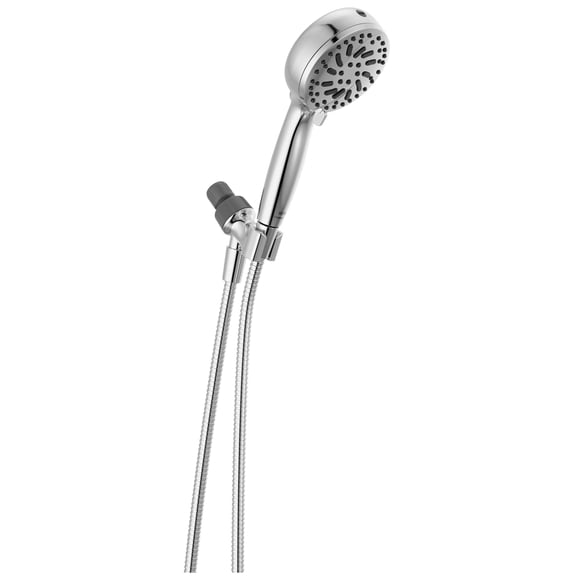 Delta Faucet ProClean Chrome Shower Head with Handheld, Showerhead with High Pressure Spray, Handheld Shower Head, 6 Spr