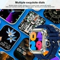 thumbnail image 4 of Smartwatch, NFC, IP68 Waterproof, Magnetic Charging, Fitness Tracker, Compass, Altimeter - Rectangular Screen, Interchangeable Bands, 4 of 9