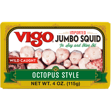 Goya Jumbo Squid in Olive Oil 4 oz - Walmart.com