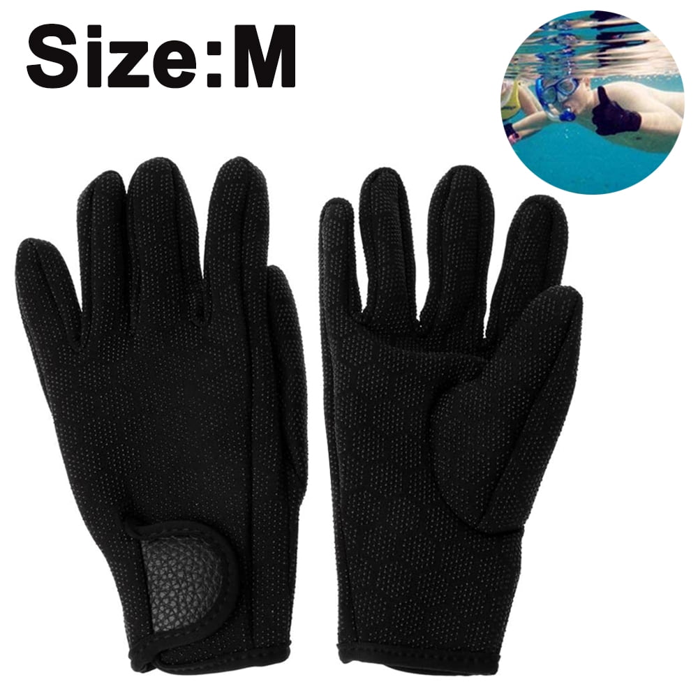 Unisex Neoprene Adult Size Wetsuit Gloves Kayak Diving Swimming Surfing Gloves 
