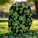 thumbnail image 4 of Ceisia Men's Loose Fit Waffle Knit Sweatshirt - St. Patrick's Day Glitter Gold Festive Print Green XL Gifts, 4 of 5