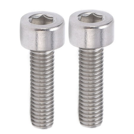 

Flat Head Socket Screws Machined Rust Proof Bike Hex Bolts For Mountain Bikes 2 Screws