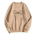 thumbnail image 2 of Wancir Women Fall Crewneck Sweatshirts Oversized Graphic Sweatshirts Y2K Pullover Aesthetic Cute Sweatshirts for Teen Girls, 2 of 4