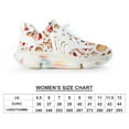 thumbnail image 2 of 2024 Snowman Christmas Tree Elk Women Or Men Lace Up Flat Sneakers Female Mesh Walking Footwear, 2 of 8