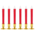 thumbnail image 1 of KAKOWELY 6 velas largas sin llama con pilas LED, 1 of 4