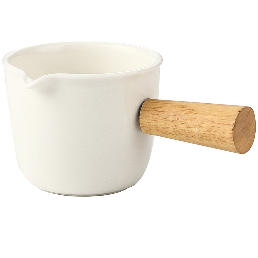 Kimbo 900382 Small Porcelain Milk Pitcher - 2 oz - 1st-line Equipment