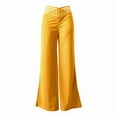 thumbnail image 3 of MORTTIC Women's Transparent Mesh Patchwork High Waist Pants With Elegant Cross Detail, Solid Color Fashion Trousers, 3 of 4