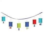 All Aboard Transportation Boy Party Paper Lantern Garland