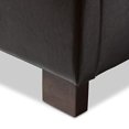 thumbnail image 5 of Baxton Studio Pless Modern Platform Bed, Queen, Dark Brown, 5 of 5