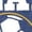 HEATHER NAVY, variant on Instant Message - Game On Soccer - Youth Girls Fitted Short Sleeve T-Shirt