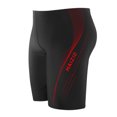 thumbnail image 4 of Ticikt Men's Compression Swim Jammers Elastic Waist Printed Athletic Swim Shorts for Training,Red, 4 of 4