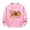 #02-Pink, variant on Girls Halloween Sweatshirts Crewneck Long Sleeve Casual Drop Shoulder Pullover Tops Trendy Children Fall Winter Toddler To Big Kid