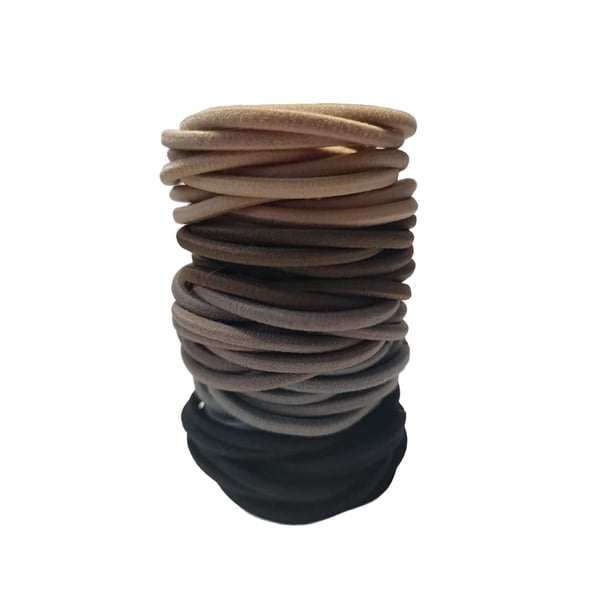 Elastic Hair Ties 150 Count, Hair Ties for Women Girls,Men, No Damage