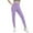 Purple, variant on Girls Yoga Pants Kids Dance Running Athletic Leggings High Waisted Workout Active Dance Tights