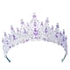 thumbnail image 3 of Tocados de princesa Shinning Princess Tiara corona nupcial Fernando violeta, 3 of 8