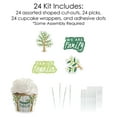 thumbnail image 5 of Big Dot of Happiness Family Tree Reunion - Cupcake Decoration - Family Gathering Party Cupcake Wrappers and Treat Picks Kit - Set of 24, 5 of 8