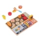 thumbnail image 4 of Play Cutting Food Toy, Kids Pretend Cutting Food Set Perfect Size Improve Flexibility Vegetables Wooden Smoothing Surfaces For School Use, 4 of 8
