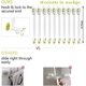 thumbnail image 4 of Child Safety Locks, 10 Pack Locks, No Tools or Drilling Needed, for Kitchen Cabinets, Drawers, Appliances, 4 of 5