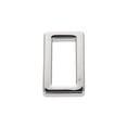 thumbnail image 2 of B7103 Nickel Plate, Square Single Loop, Solid Brass-LL, 1-1/2", 2 of 10