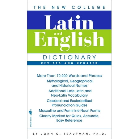 The New College Latin & English Dictionary, Revised and (Best Dictionary English To Urdu)