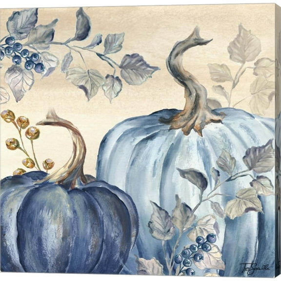 Great Art Now Pumpkin Blues II by Tre Sorelle Studios, Canvas Wall Art, 12W x 12H