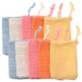 thumbnail image 1 of Yuarrent Bolsa de ahorro de jabón Bolsa de jabón Bolsas de jabón de ducha Saco de almacenamiento ligero lavable amigable con la piel con Juegos de accesorios de baño, 1 of 6