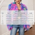 thumbnail image 2 of cocolona Womens Cropped Coat Fuzzy Long Sleeve Crew Neck Jacket Winter Warm Trendy Outfits, 2 of 6