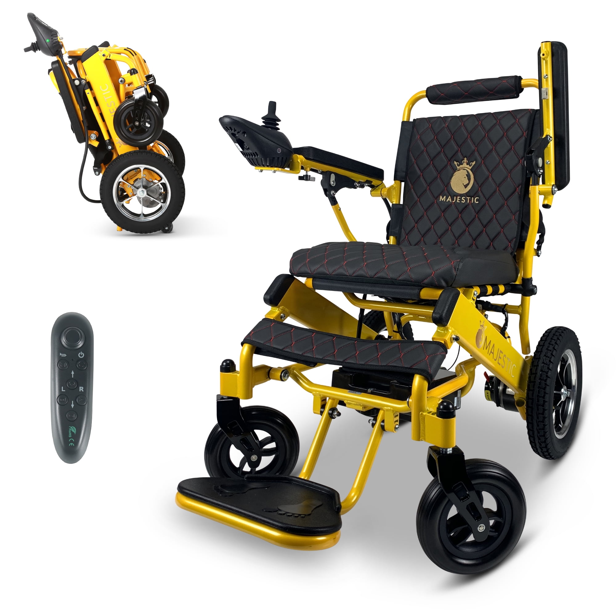 2021 New Limited Edition Remote Control Foldable Electric Wheelchair