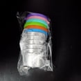 thumbnail image 5 of 6 Pack Salad Dressing Container To Go  Reusable Small Condiment Containers with Lids  Leakproof Silicone Lids Stainless Steel Sauce Containers for Lunch Box  Easy Open  Picnic and Travel, 5 of 5
