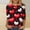 NQR16-Valentine's Day-Multicolor, variant on VKOYWKM Womens Heart T Shirts Valentine Shirts 3/4 Sleeve Tops Love Heart Graphic Tees Holiday Crew Neck Loose Fit Valentine Shirts Tunic Tops