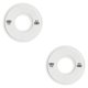 thumbnail image 5 of 2 placas de cambio para barras de 2 pulgadas, accesorio portátil con ranuras en el interior. 05 kg blanco, 5 of 9