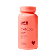 Love Wellness, Metabolove Metabolism Booster, 60 Capsules - Helps Boost Energy - Stimulant Free, Vegan & Gluten-Free Pills