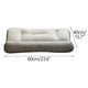 thumbnail image 3 of Xihbxyly Cama Ortopédica Ergonómica, Diseño Cilíndrico Blanco, Favorece La Alineación Del Cuello y La Columna, Transpirable y Cómoda, Funda de Almohada Lavable a Máquina, Compatible con Todas Las Pos, 3 of 6