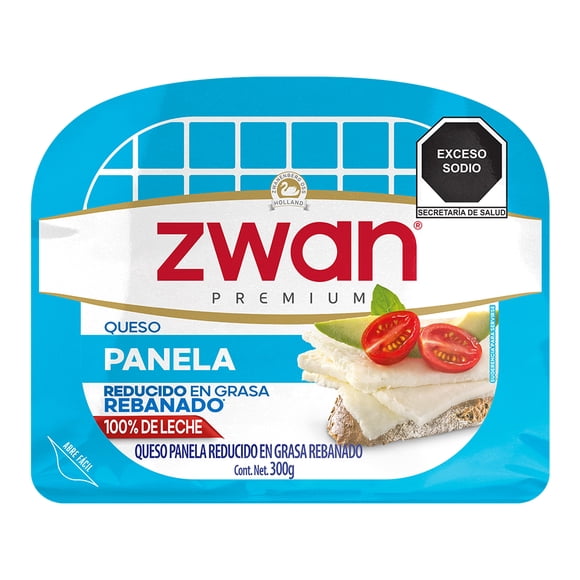 Queso panela Zwan premium rebanado 300 g