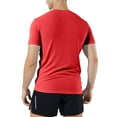 thumbnail image 6 of kamemir Comfort Colors Tshirt Men's Classic Everyday Soft, Comfortable T-Shirt Red,L, 6 of 6