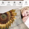 thumbnail image 6 of Sunflower Blanket Bed Blanket Throw Blanket Lightweight Cozy Plush Blanket for Bedroom Living Rooms Sofa Couch Gifts for Kids Adults All Season 40"x50", 6 of 6