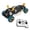 Black, variant on Contixo RC1 Mech Stunt RC Caterpillar Car – Kids Remote Control Car, Omni-Directional 360° Spins, Mist Spray, LED Lights, All-Terrain Stunt Vehicle, Torsion Body, 2.4GHz Remote –Green