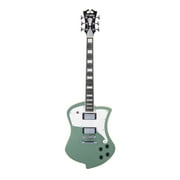 D'Angelico Premier Ludlow Electric Guitar - Army Green
