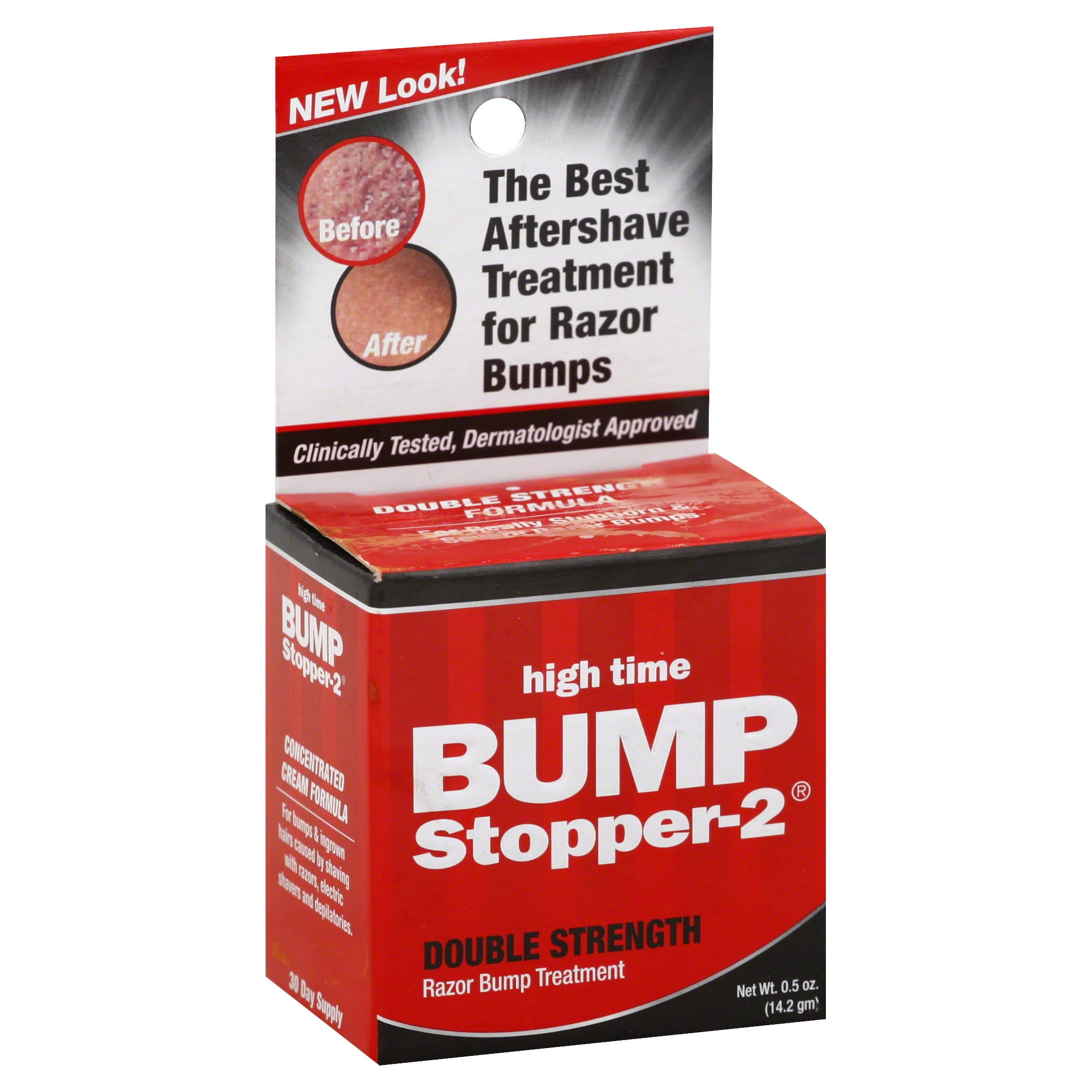 High Time Bump Stopper, 2 Razor Bump Treatment, DoubleStrength 0.5 Oz