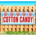 thumbnail image 1 of Cotton Candy 13 oz Vinyl Banner With Metal Grommets, 1 of 4