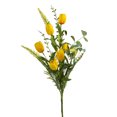 thumbnail image 1 of Enova Home 16" Tall Artificial Silk Tulips Faux Flowers Stem Set of 2 for Home Office Wedding Vase Decoration (Yellow), 1 of 2