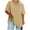 Khaki ., variant on Summer Savings Clearance 2025! BOVXNPU Plus Size Womens Summer Tops,Short Sleeve Tops for Women,Fashion Women's Casual V-Neck Short Sleeve T-Shirt Solid Fashionable Casual and Loose Blouse Tops