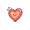 3B, variant on Cartoon Heart Fridge Magnet Cute Refrigerator Magnet Fun Magnetic Sticker Smiling Magnet for Metal Surface Fridge Cabinet